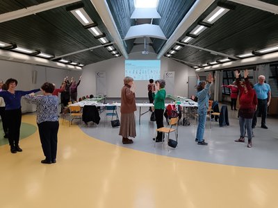 Z delavnice Možganska gimnastika (2. del).