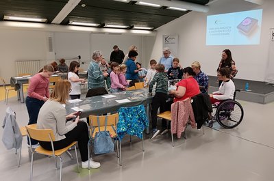 Utrinek medgeneracijske delavnice.