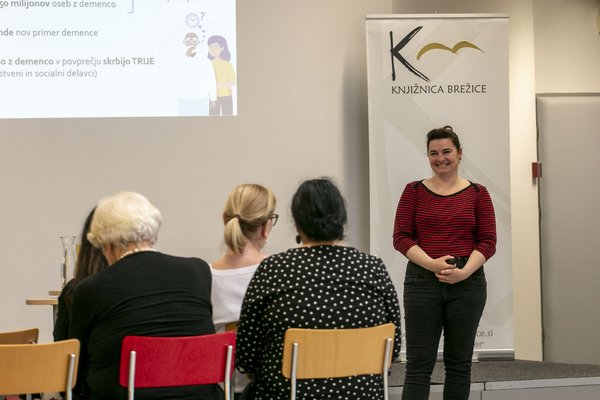 Predavateljica Urška Telban.